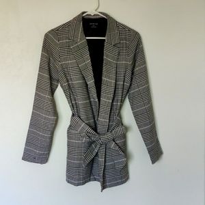 Plaid Blazer